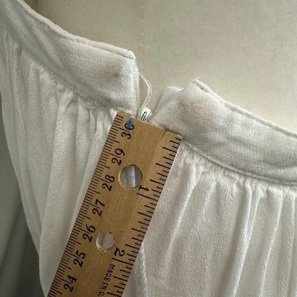 Free People Tropical Oasis Jumper Skirt Tassel Swing Beach Green Size Small Pet.
